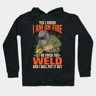 Funny Lit Operator Welder Welding Humor Gift Idea Hoodie